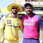 Chennai Super Kings vs Rajasthan Royals Timeline