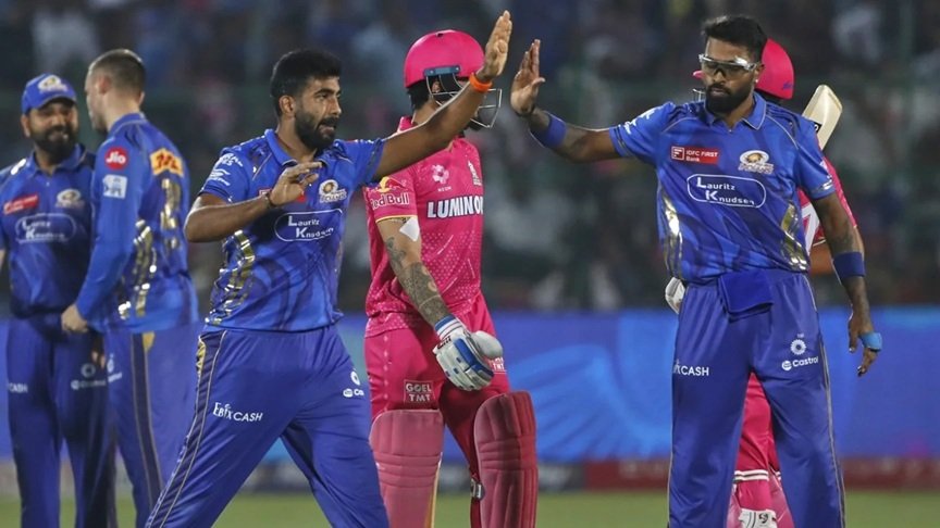 Rajasthan Royals vs Mumbai Indians Match Scorecard