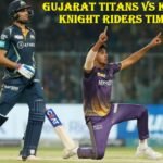 Gujarat Titans vs Kolkata Knight Riders Timeline