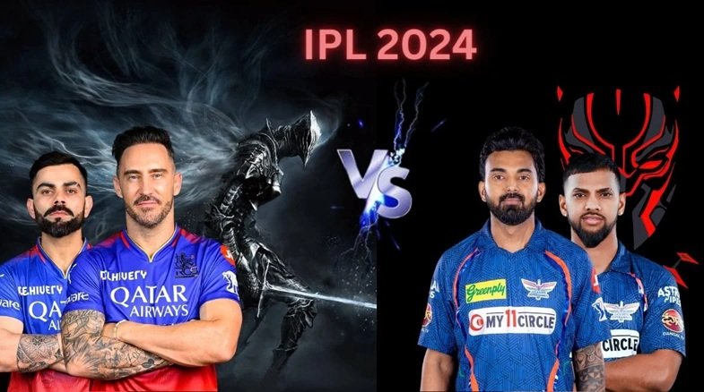 Challengers Bangalore vs Lucknow Super Giants Timeline