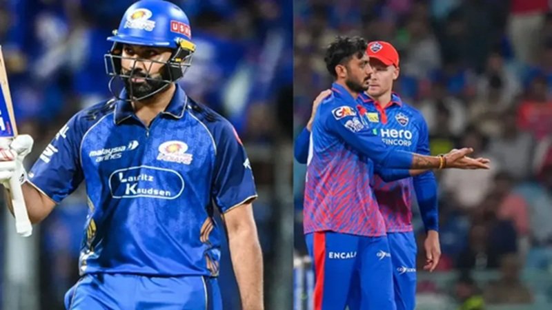 Mumbai Indians vs Delhi Capitals Timeline
